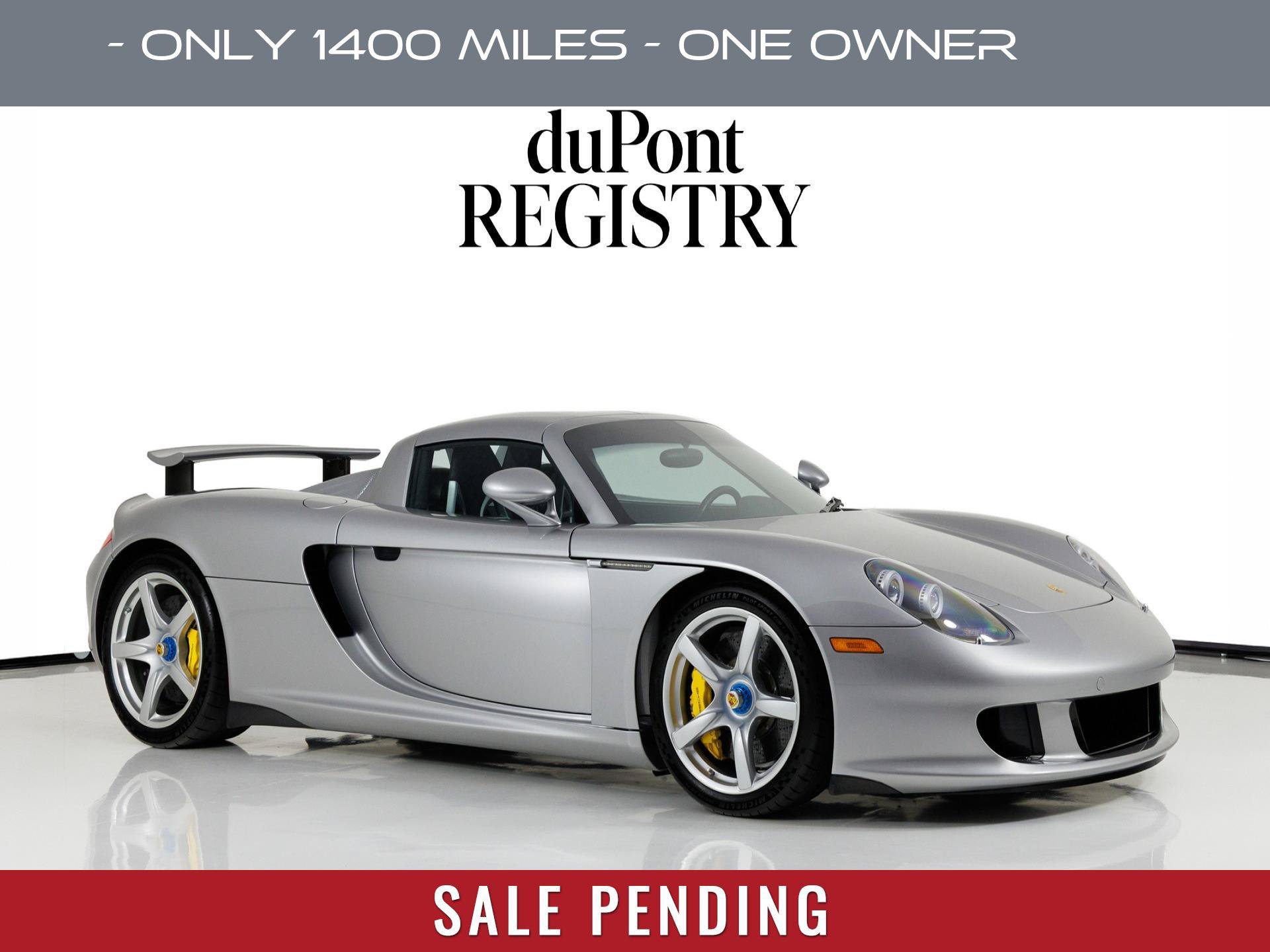 Used 2004 Porsche Carrera GT