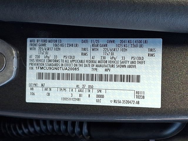 New 2026 Ford Escape Active AWD/4WD image 17