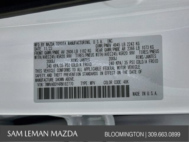 Used 2024 MAZDA CX-50 AWD 2.5 Turbo w/ Cargo Package image 32