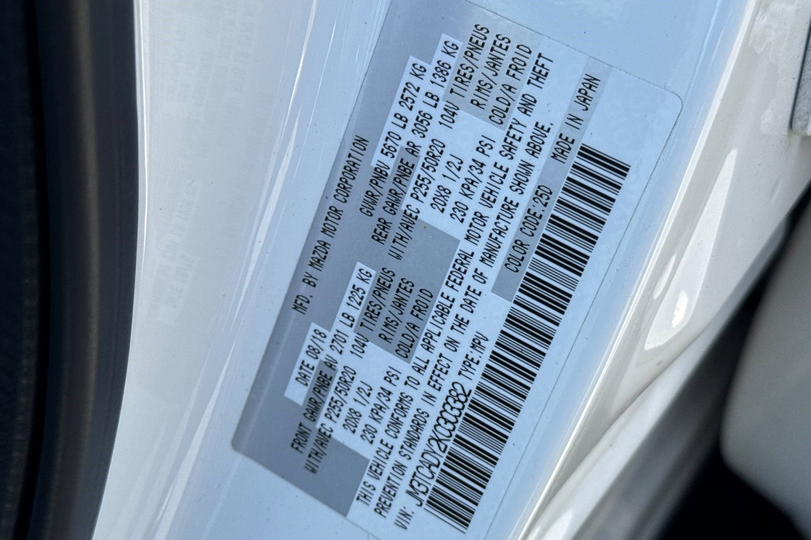 Used 2019 MAZDA CX-9 Grand Touring FWD image 41