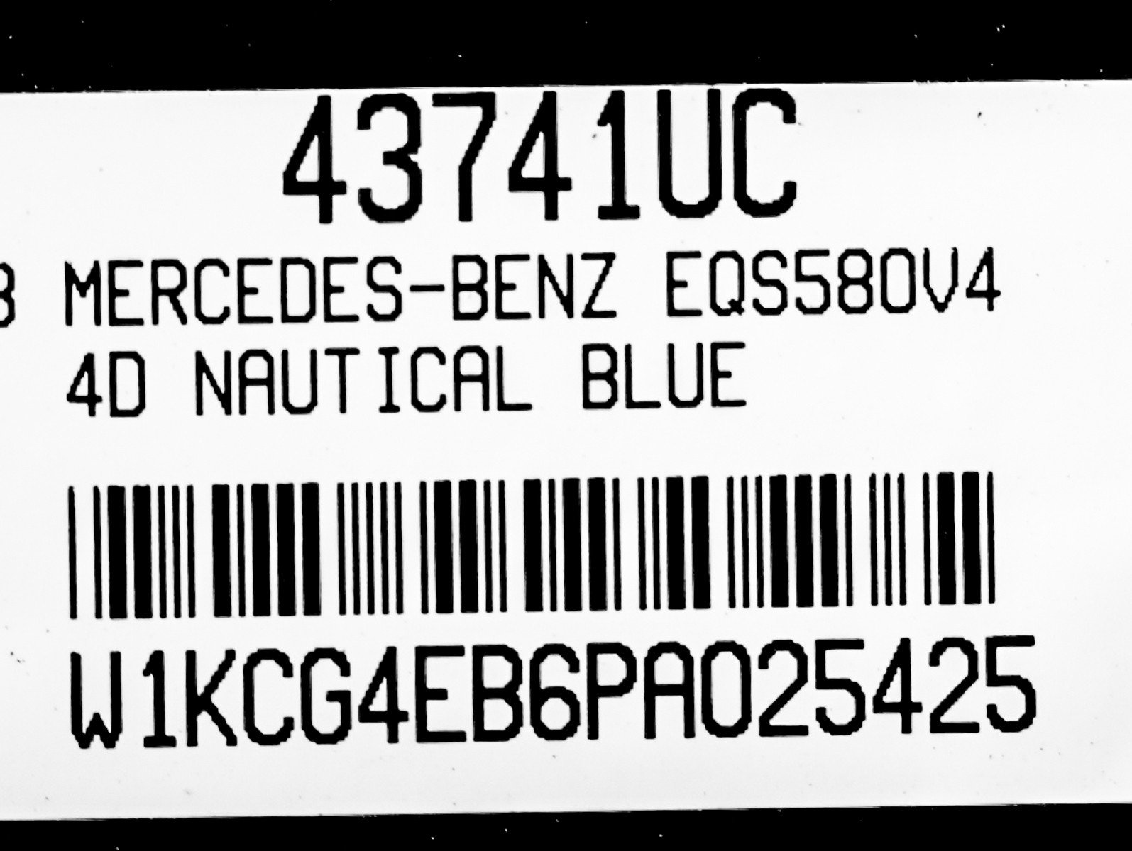Certified 2023 Mercedes-Benz EQS 580 4MATIC Sedan image 26
