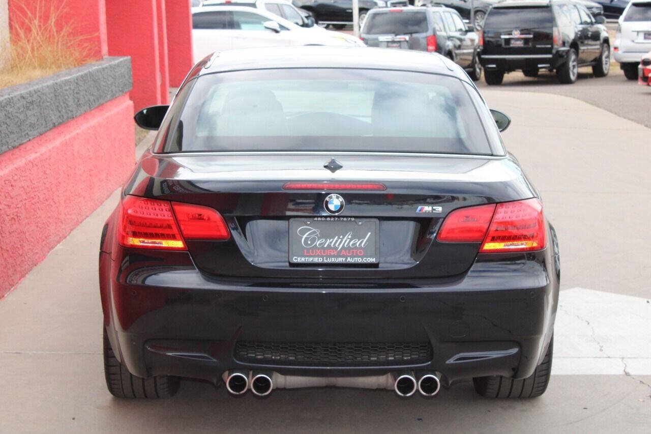Used 2012 BMW M3 Convertible w/ Premium Pkg RWD image 15