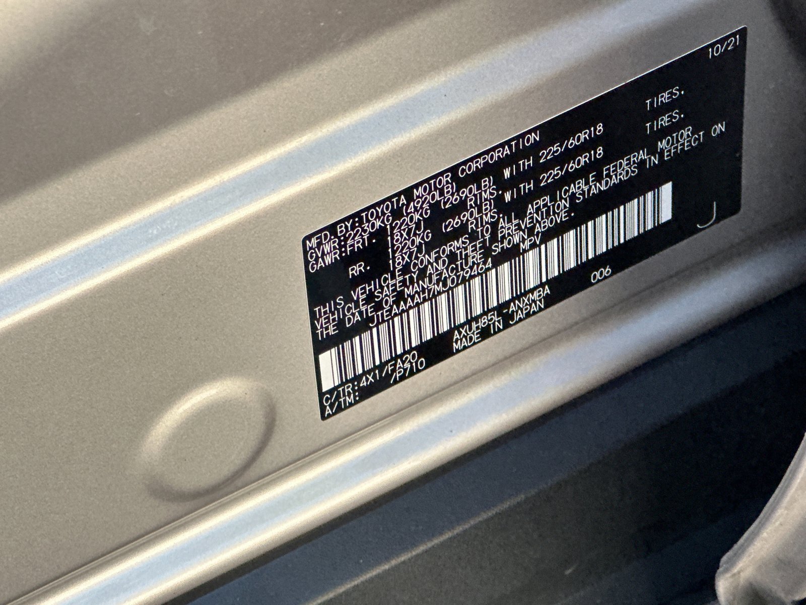 Used 2021 Toyota Venza LE AWD/4WD image 28