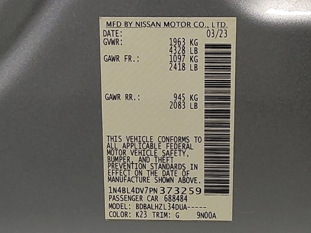 Used 2023 Nissan Altima 2.5 SV image 33