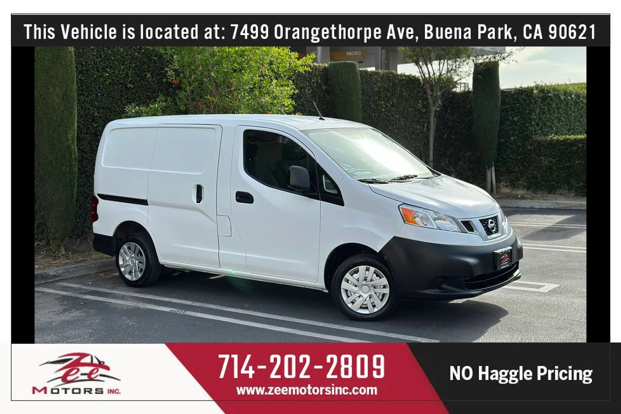 Used 2017 Nissan NV200 S w/ Back Door Glass Package image 1