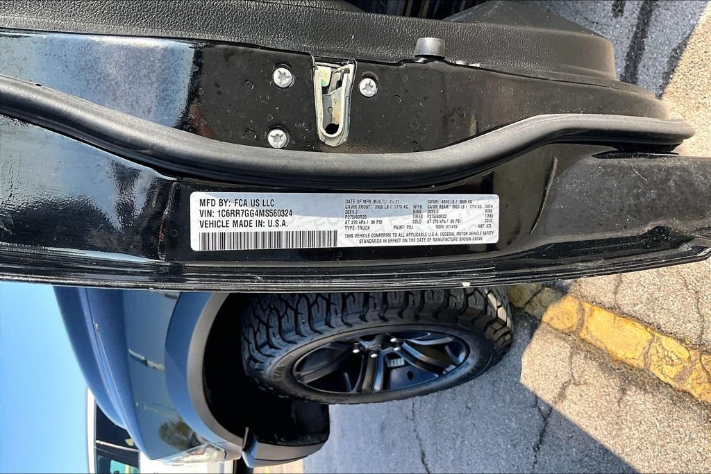 Used 2021 RAM 1500 Warlock AWD/4WD image 17