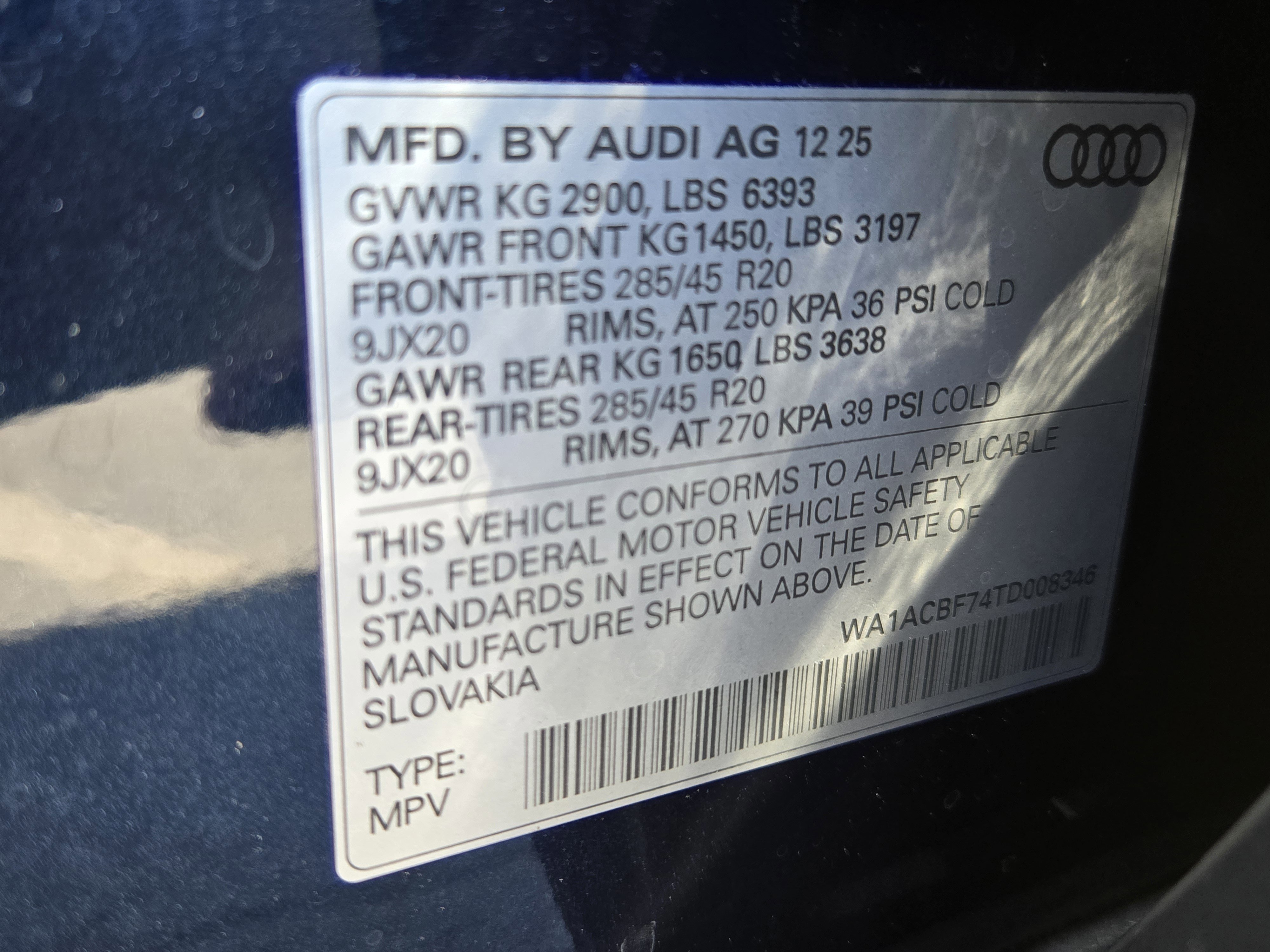 New 2026 Audi Q7 2.0T Premium AWD/4WD image 9