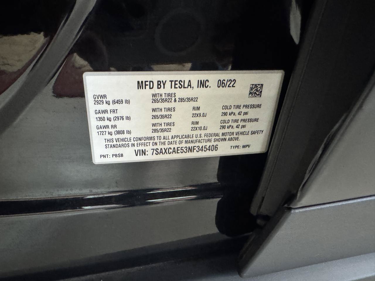 Used 2022 Tesla Model X AWD/4WD image 34