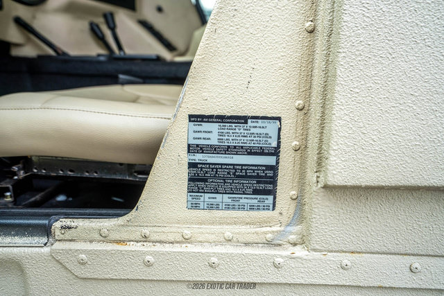 Used 2000 HUMMER H1 4-Door Wagon AWD/4WD image 32