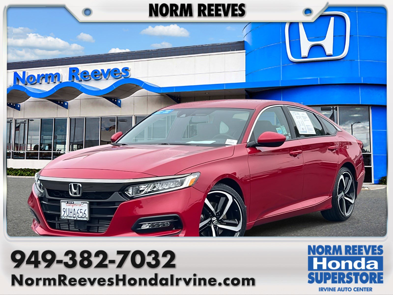 Certified 2019 Honda Accord Sport