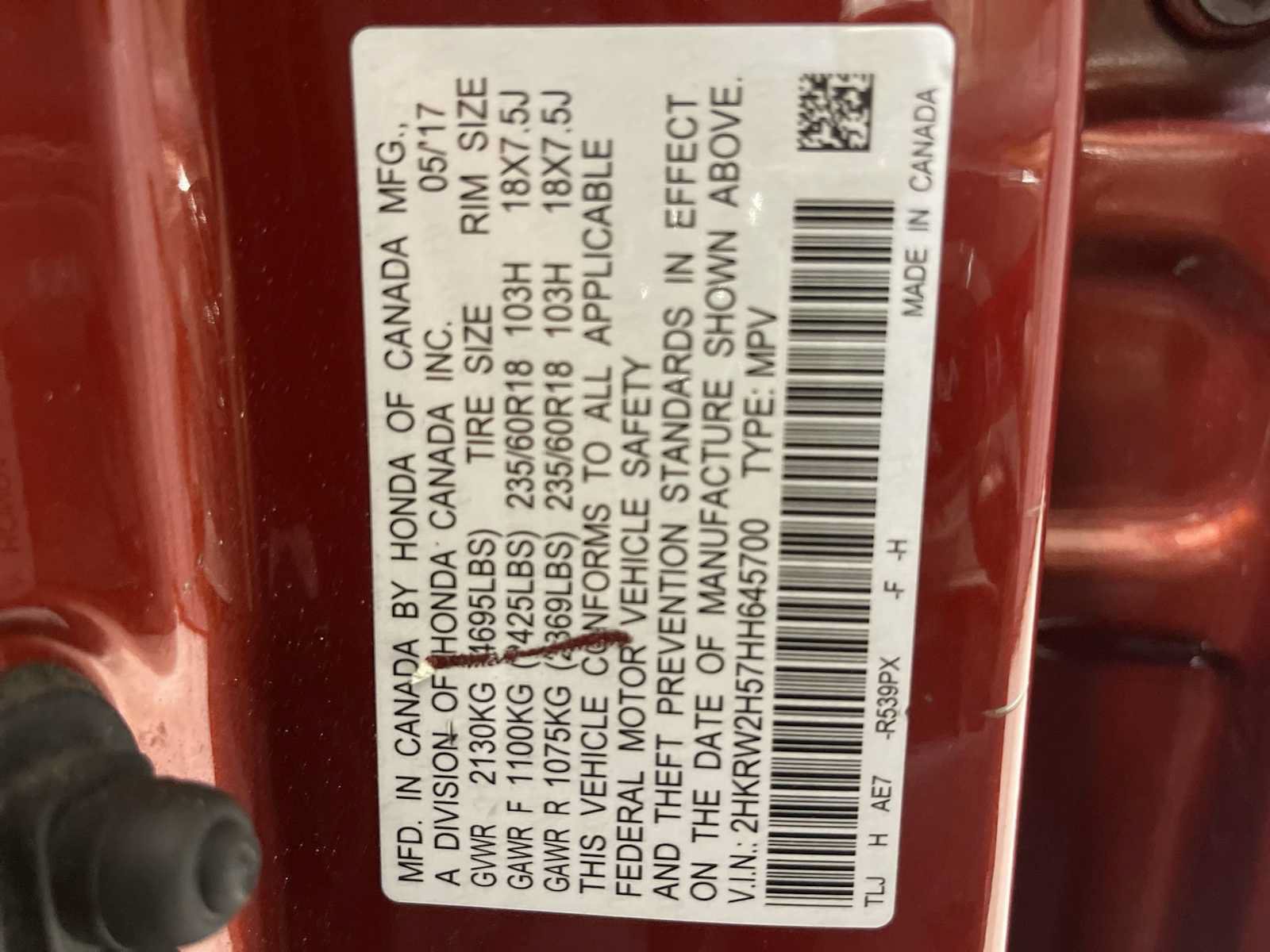 Used 2017 Honda CR-V EX image 21