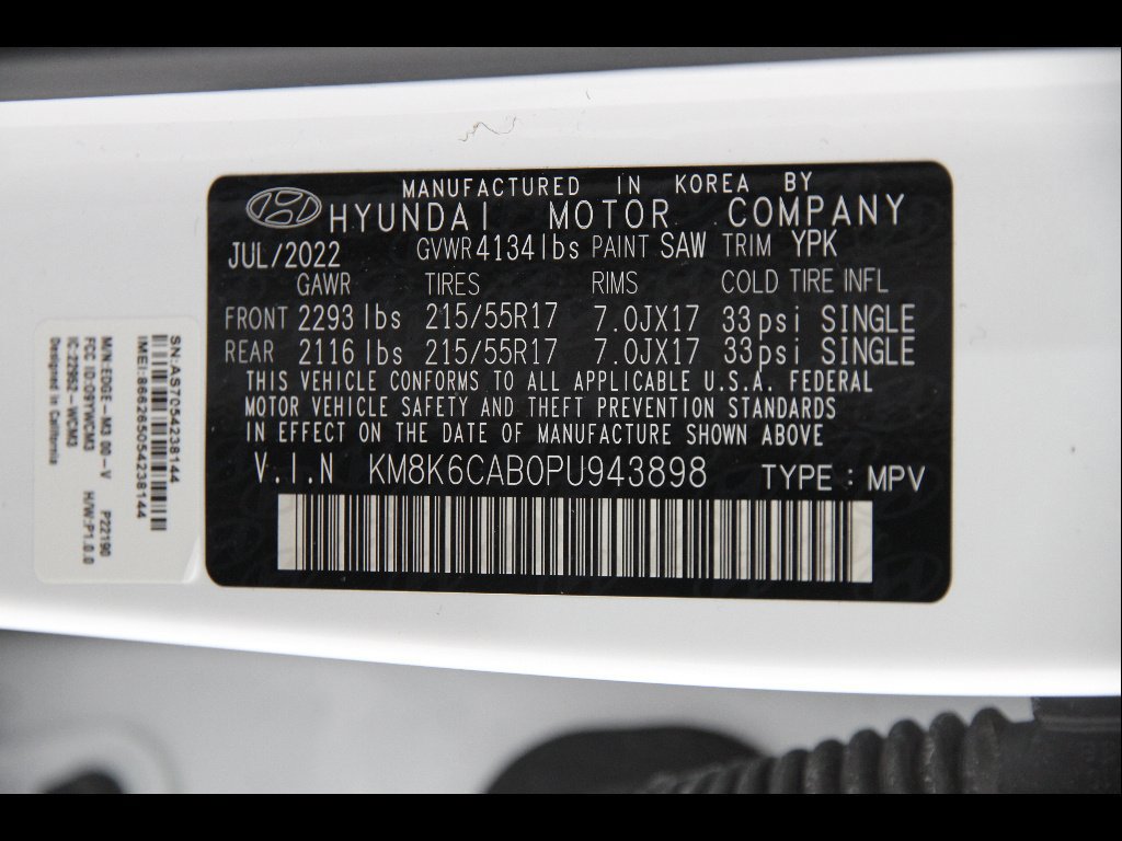 Certified 2023 Hyundai Kona SEL AWD/4WD image 23