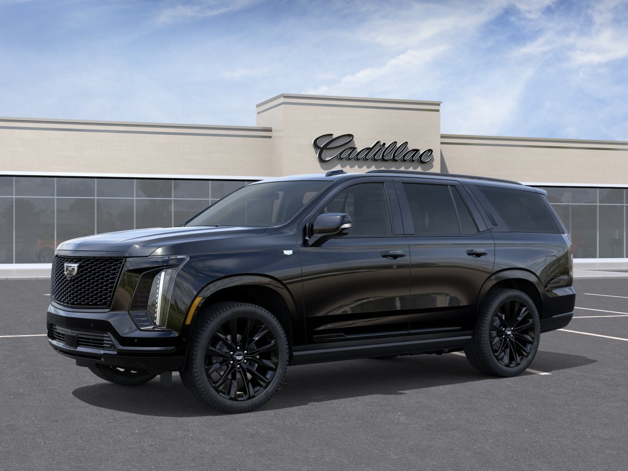 New 2026 Cadillac Escalade Platinum Sport w/ LPO, ONYX Package AWD/4WD image 2