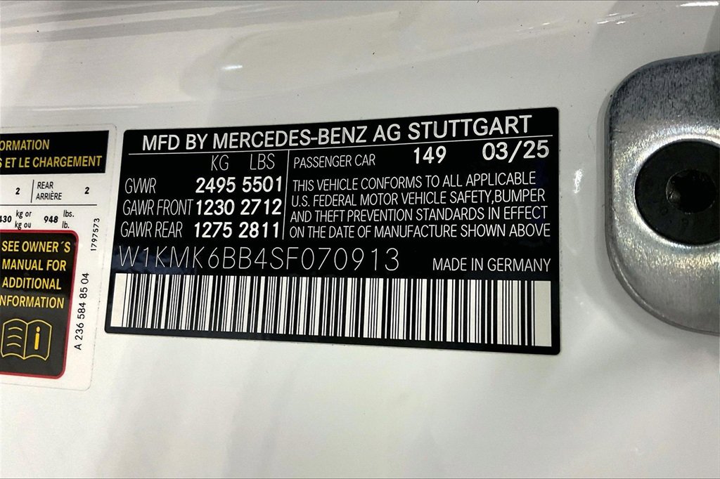 New 2025 Mercedes-Benz CLE 450 4MATIC Cabriolet image 12