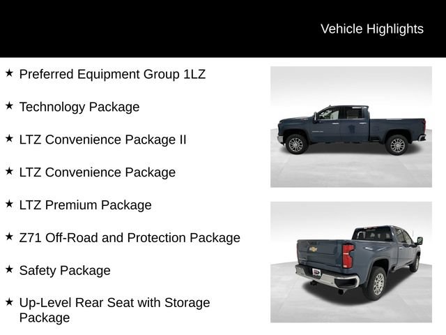 New 2026 Chevrolet Silverado 2500 LTZ w/ LTZ Premium Package AWD/4WD image 3