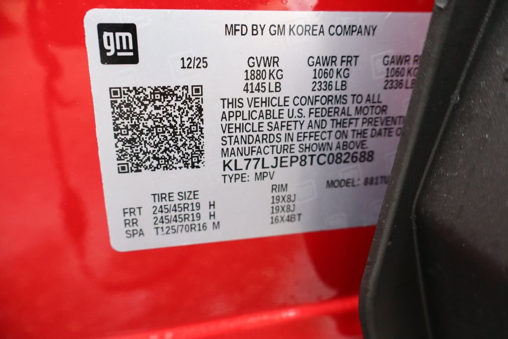 New 2026 Chevrolet Trax RS w/ Sunroof Package image 44