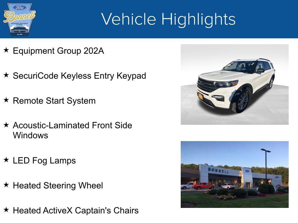 Certified 2023 Ford Explorer XLT w/ Equipment Group 202A AWD/4WD image 7