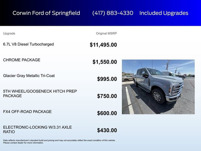 Used 2026 Ford F350 Lariat w/ Chrome Package AWD/4WD image 5