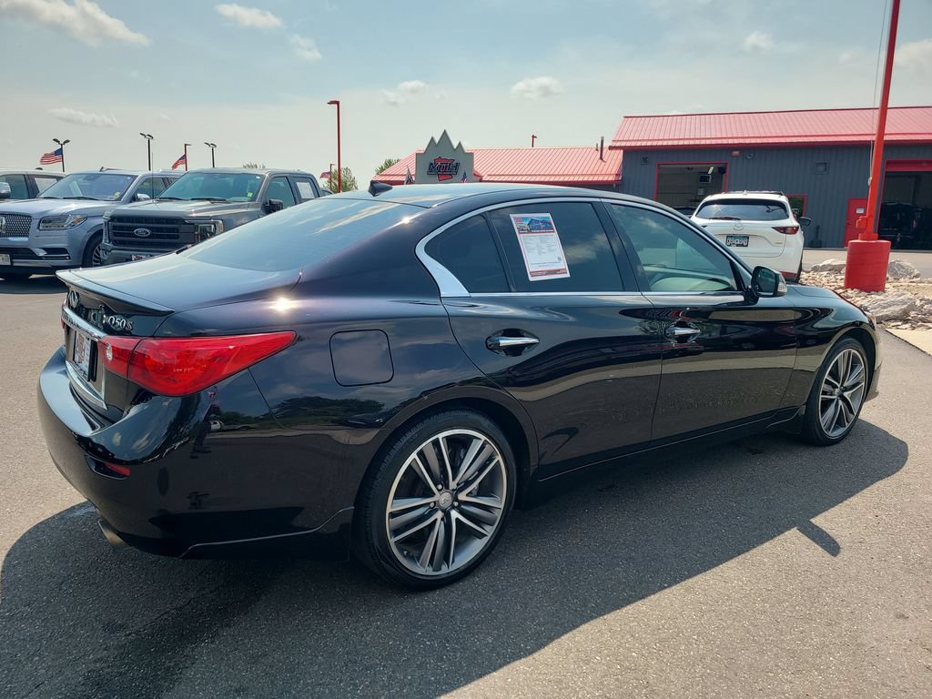 Used 2015 INFINITI Q50 AWD w/ Navigation Package image 9