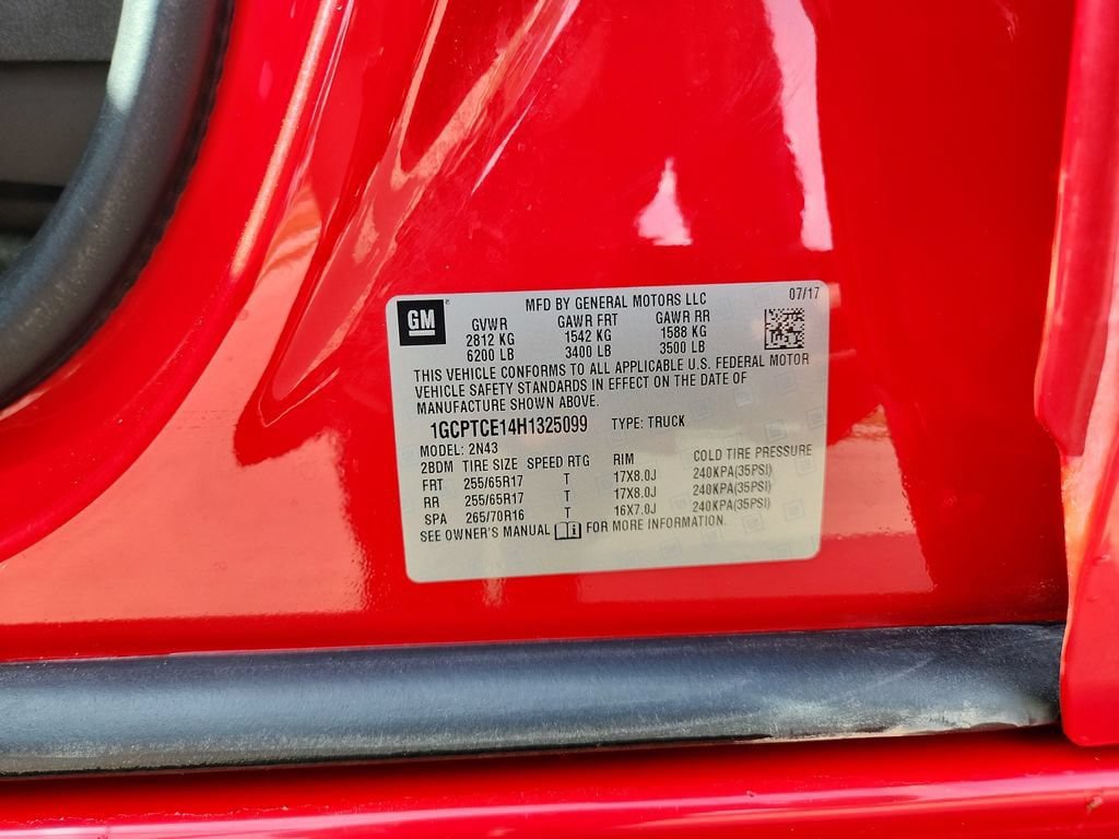 Certified 2017 Chevrolet Colorado LT w/ LT Convenience Package AWD/4WD image 32