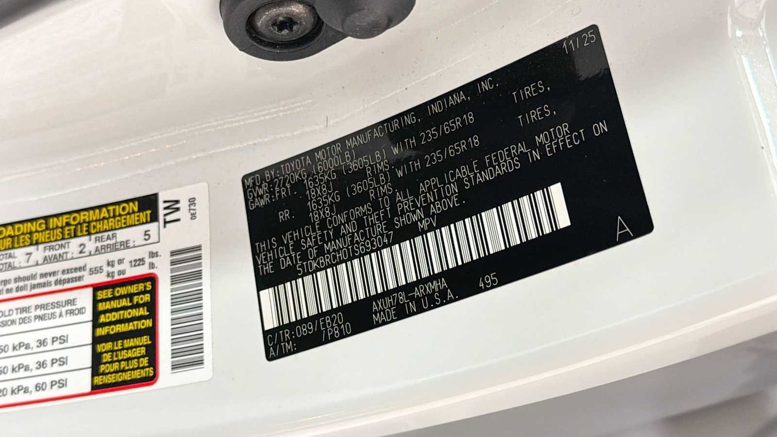 Certified 2026 Toyota Highlander XLE AWD/4WD image 11