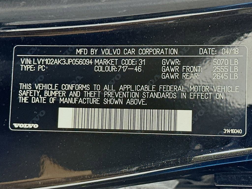 Used 2018 Volvo S90 T5 Momentum w/ Momentum Plus Package FWD image 33