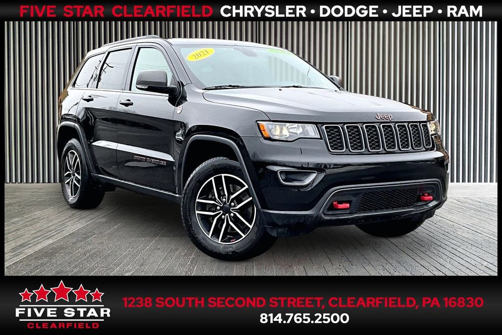 Used 2021 Jeep Grand Cherokee Trailhawk image 1