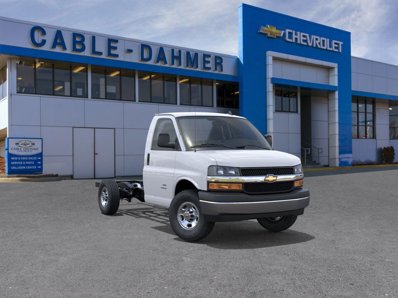 New 2025 Chevrolet Express 3500 w/ Power Convenience Package RWD image 1