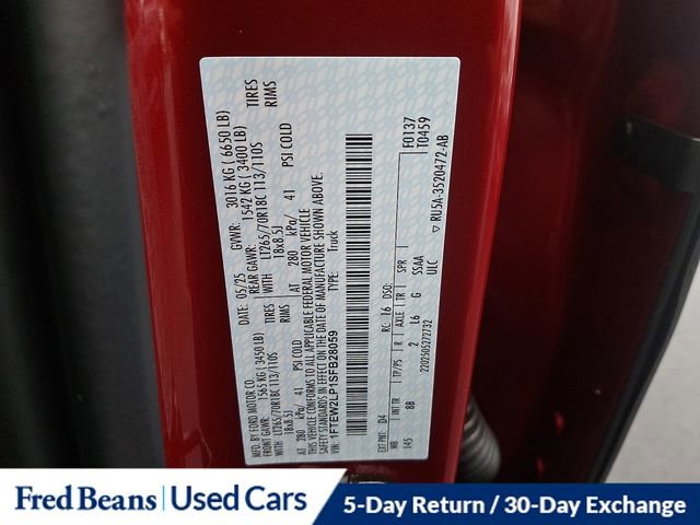 Used 2025 Ford F150 STX w/ Equipment Group 201A FX4 image 27