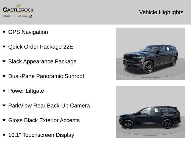 Certified 2022 Jeep Grand Cherokee L Limited w/ Black Appearance Package AWD/4WD image 4