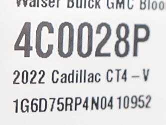 Used 2022 Cadillac CT4 V Blackwing w/ Carbon Fibre 1 Package RWD image 24