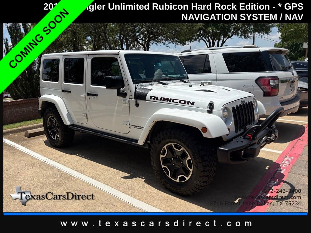 Used 2015 Jeep Wrangler Unlimited Rubicon AWD/4WD image 3