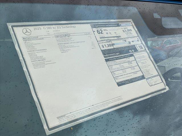 New 2025 Mercedes-Benz G 580 w/ EQ Technology image 18