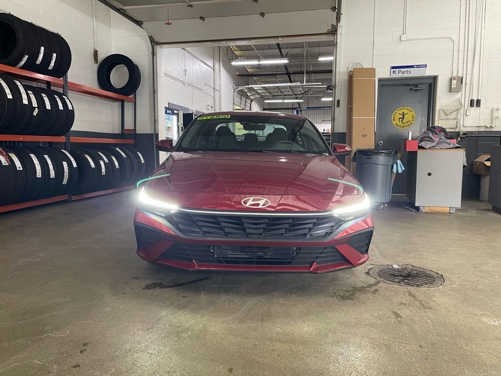 New 2026 Hyundai Elantra Blue