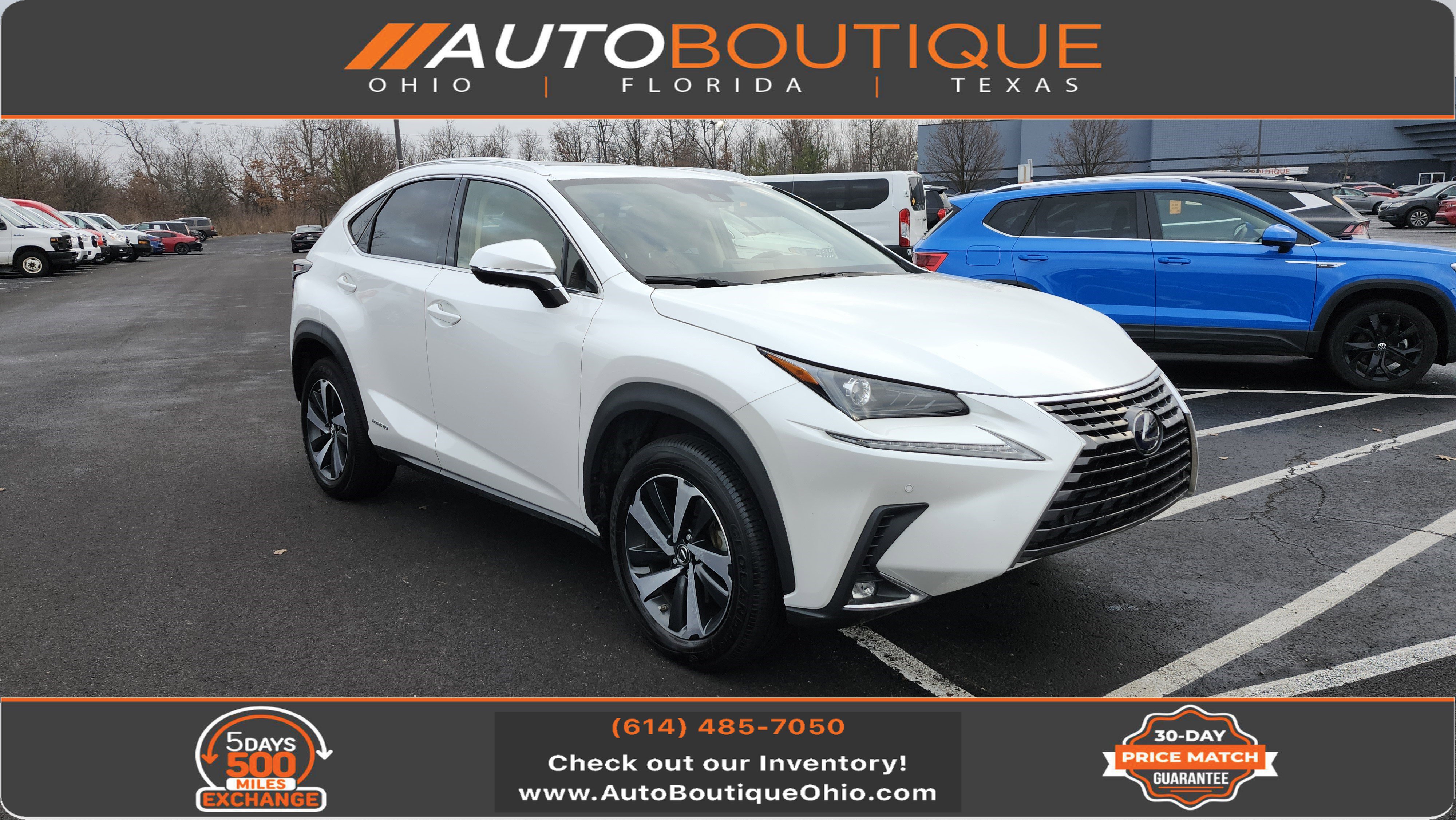 Used 2021 Lexus NX 300h AWD w/ Premium Package image 1