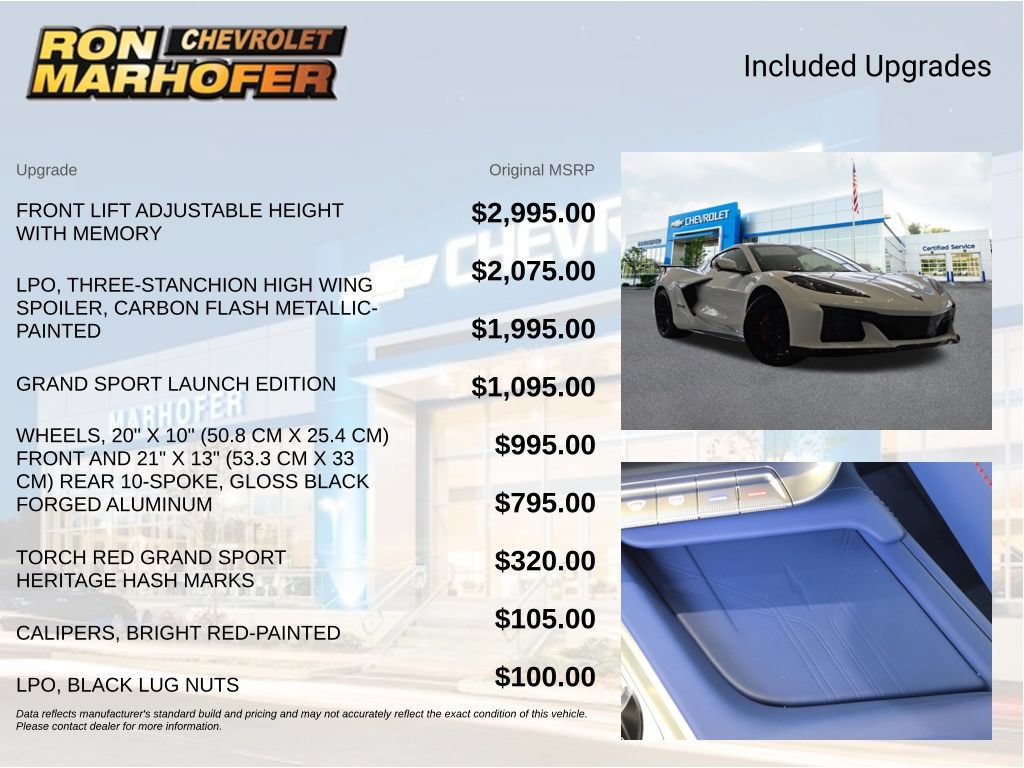 New 2027 Chevrolet Corvette Grand Sport w/ Grand Sport Launch Edition RWD image 6