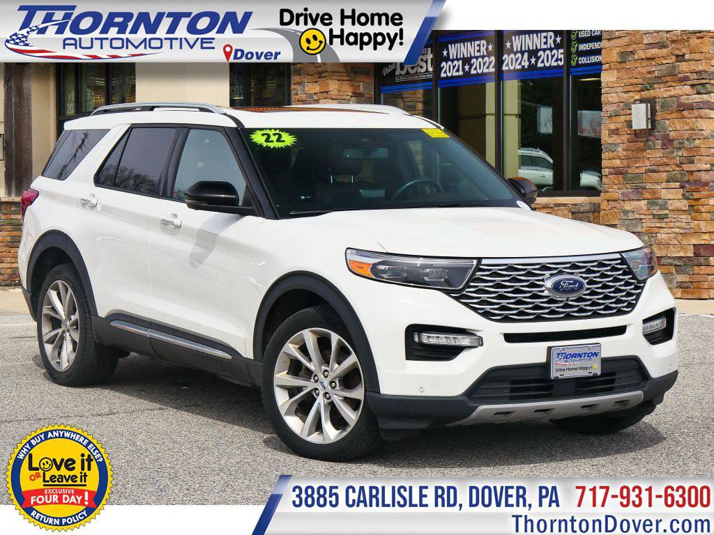 Used 2022 Ford Explorer Platinum w/ Technology Package