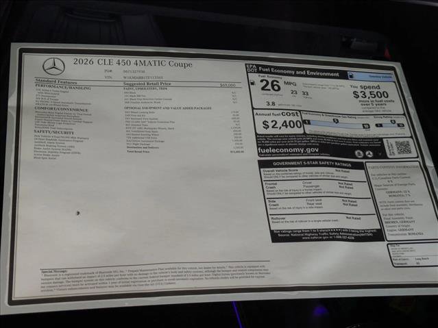 New 2026 Mercedes-Benz CLE 450 4MATIC Coupe image 19