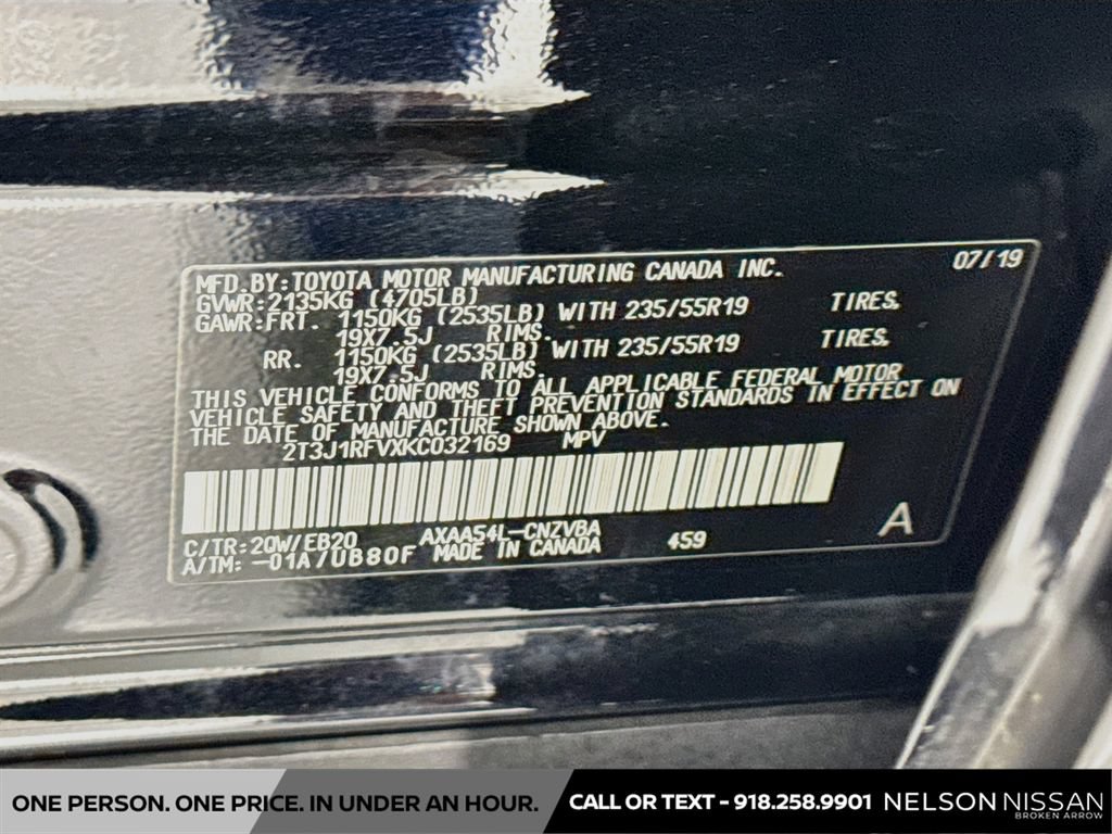 Used 2019 Toyota RAV4 Adventure w/ Cold Weather Package AWD/4WD image 31