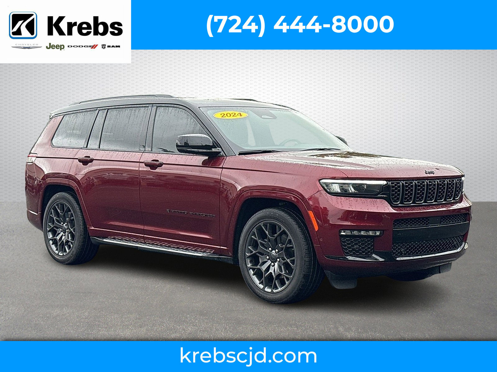 Certified 2024 Jeep Grand Cherokee L Summit AWD/4WD image 1