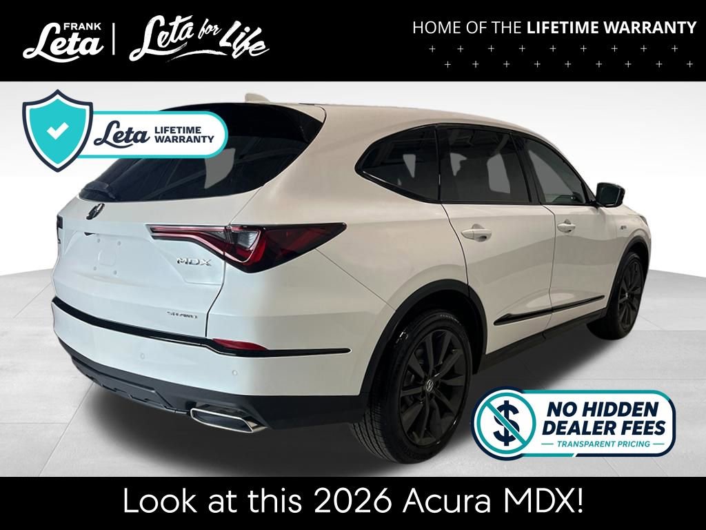 New 2026 Acura MDX A-Spec AWD/4WD image 9