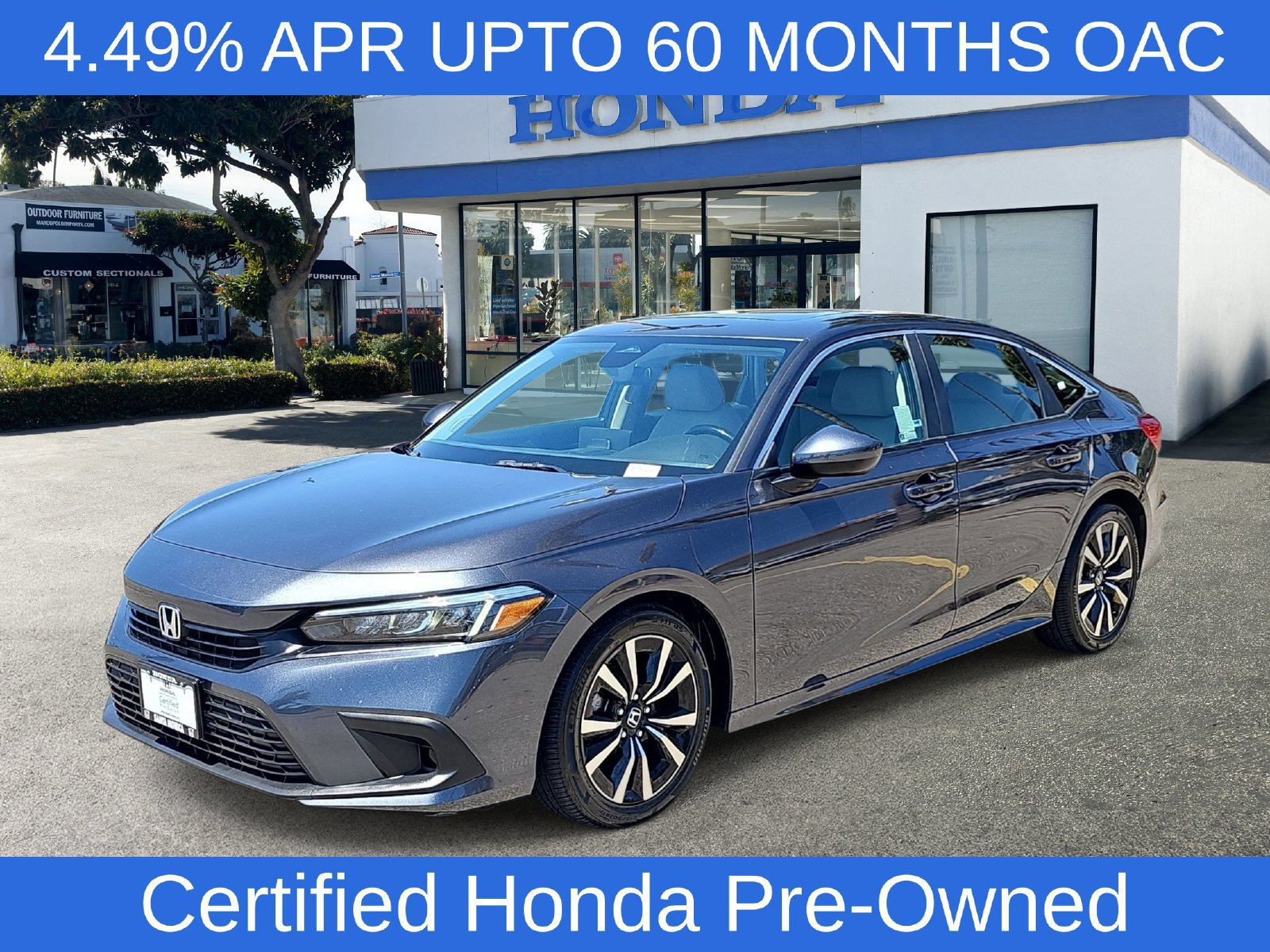 Certified 2024 Honda Civic EX image 1