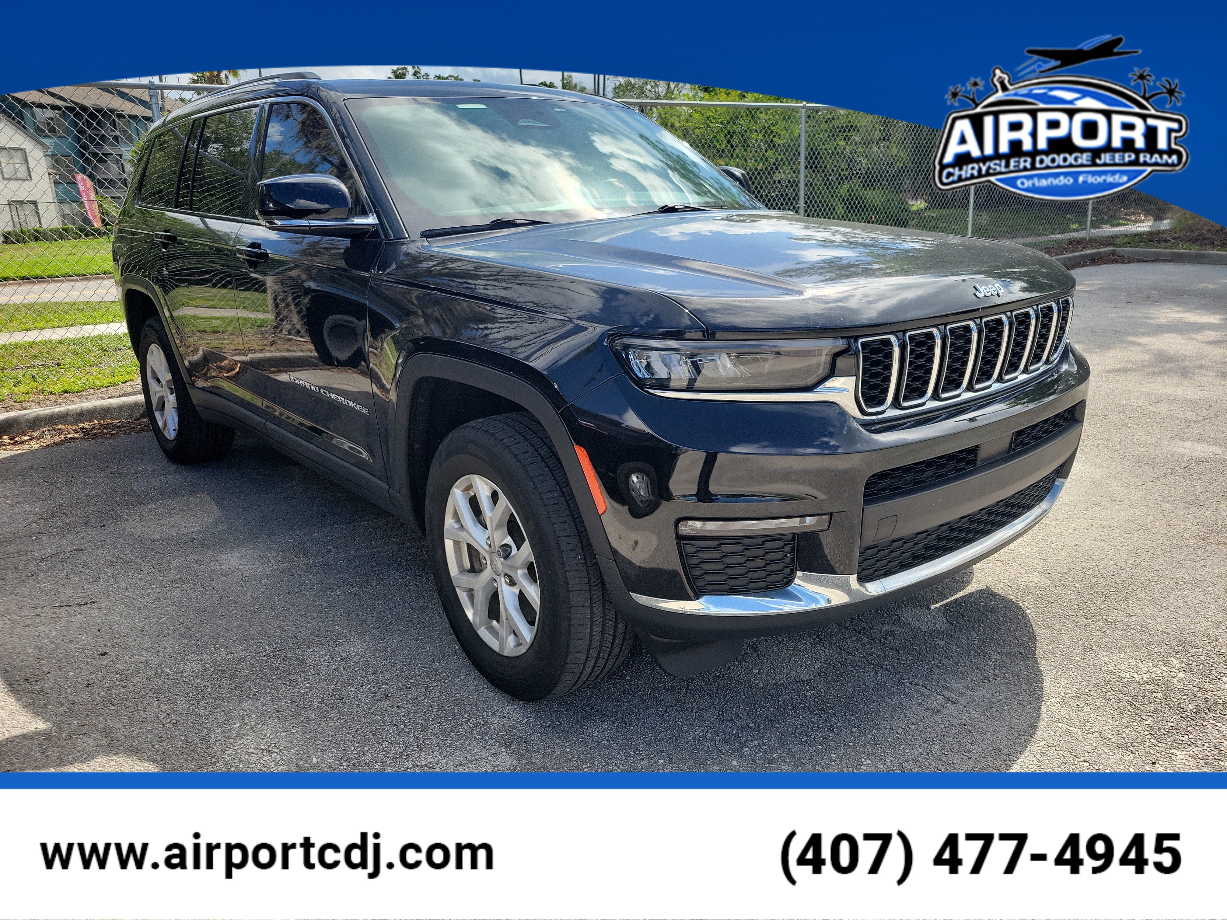 Used 2022 Jeep Grand Cherokee L Limited AWD/4WD image 1