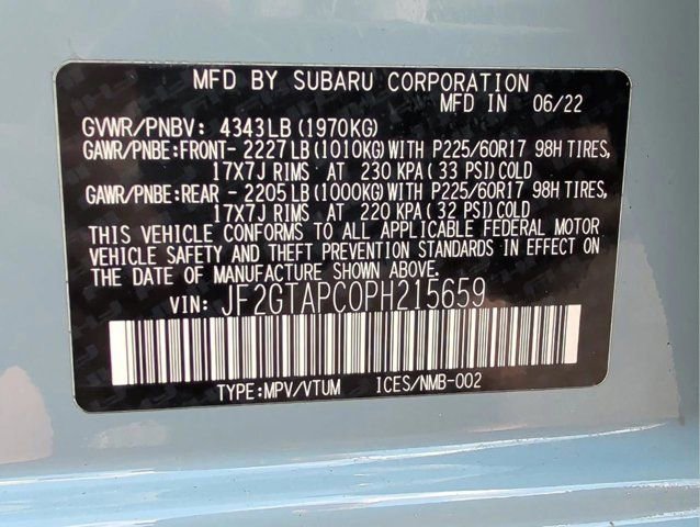 Used 2023 Subaru Crosstrek 2.0i Premium image 35