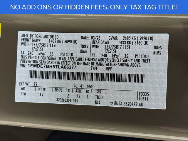 New 2026 Ford Bronco Big Bend image 32