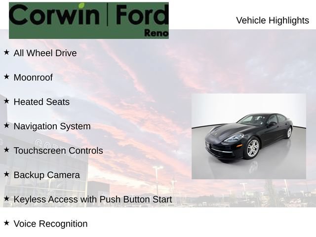 Used 2019 Porsche Panamera 4 AWD/4WD image 6