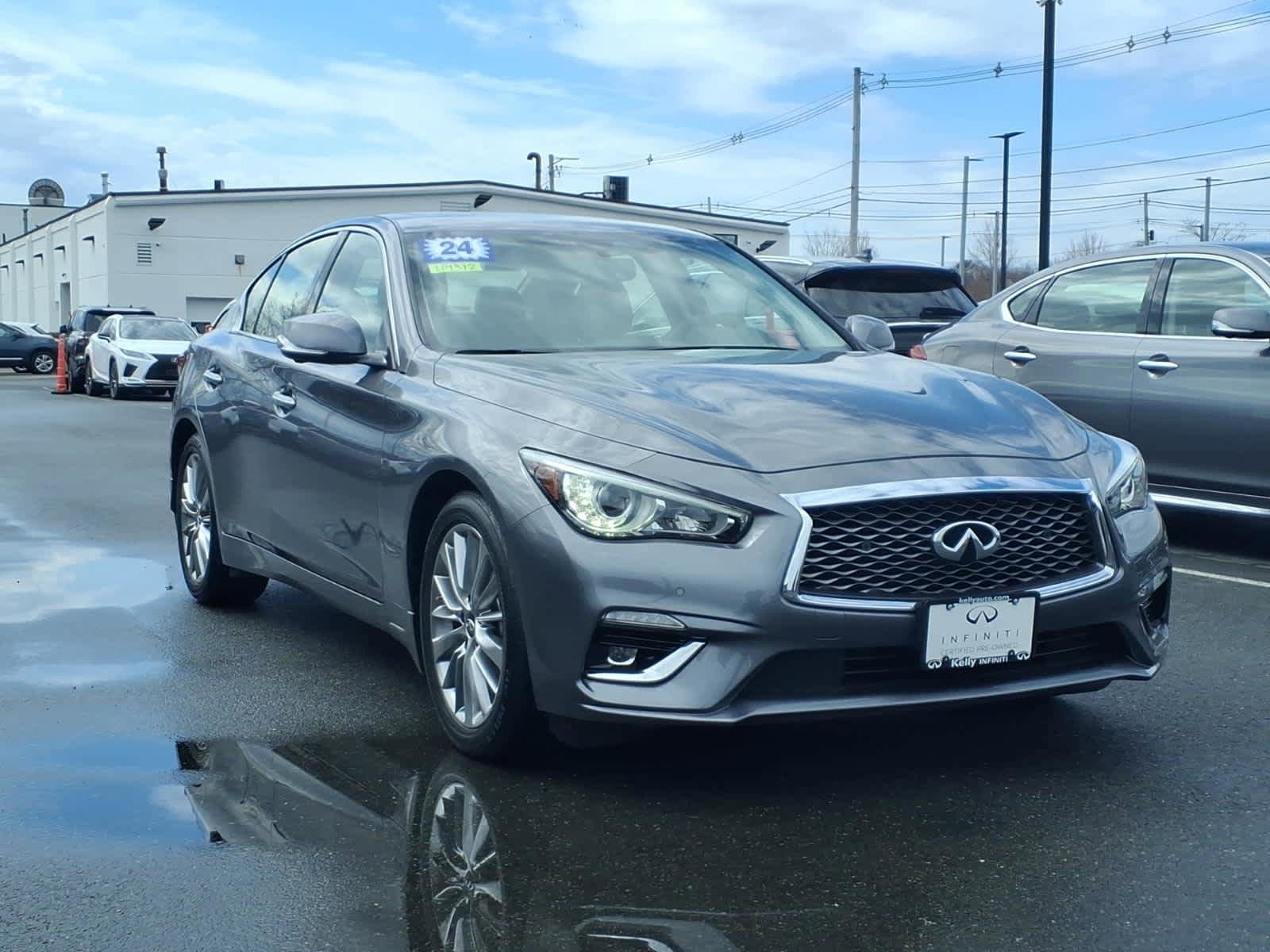 Certified 2024 INFINITI Q50 Luxe w/ Cargo Package image 3