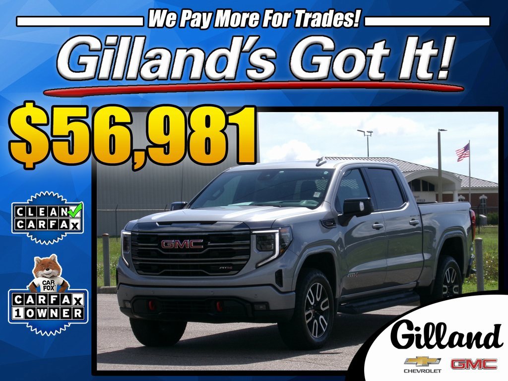 Used 2024 GMC Sierra 1500 AT4 w/ Technology Package
