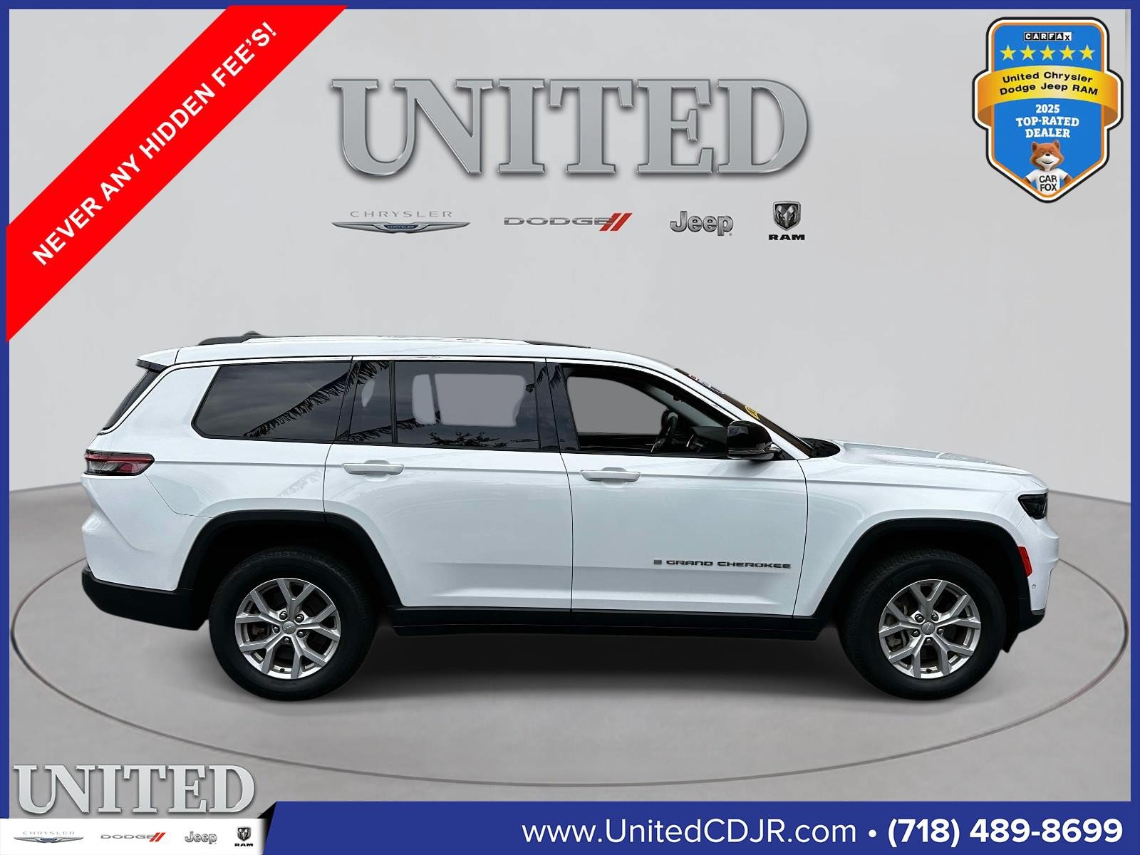 Used 2023 Jeep Grand Cherokee L Limited w/ Luxury Tech Group II AWD/4WD image 2