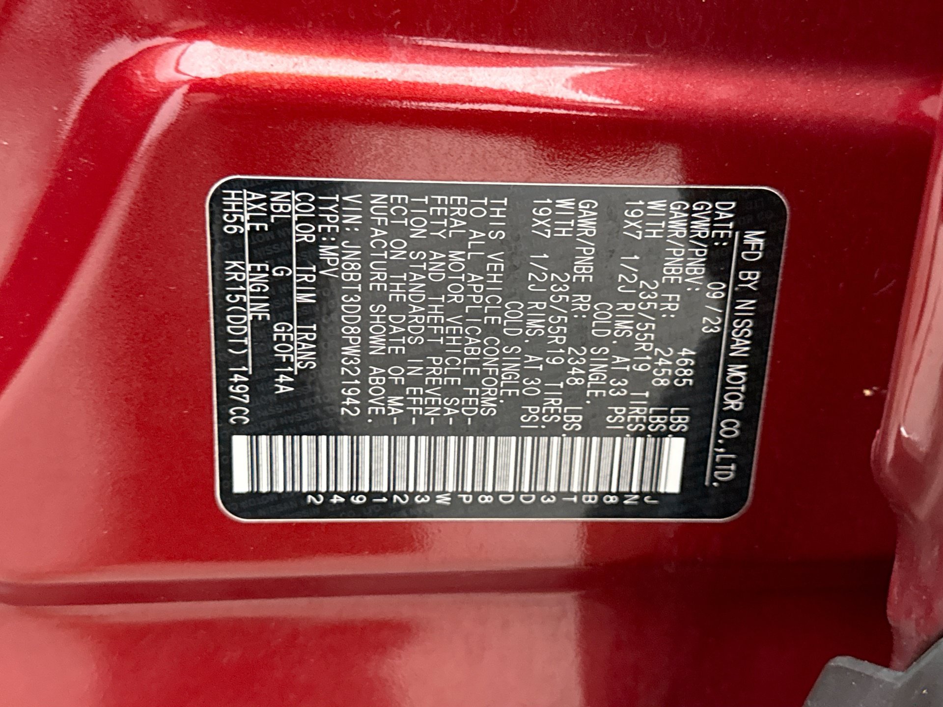 Used 2023 Nissan Rogue Platinum AWD/4WD image 26